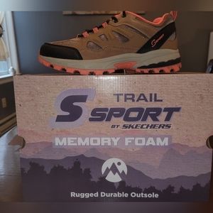 Trail Sport By Sketches Memory Foam Rugged Durable outsole